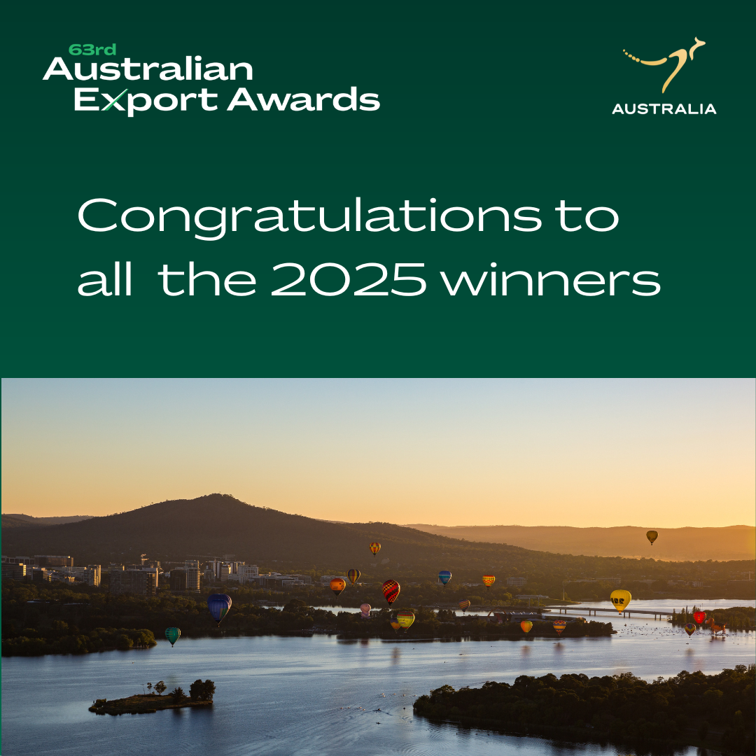 63rd Australian Export Awards - Winner Social Tiles 1080x1080 - 1