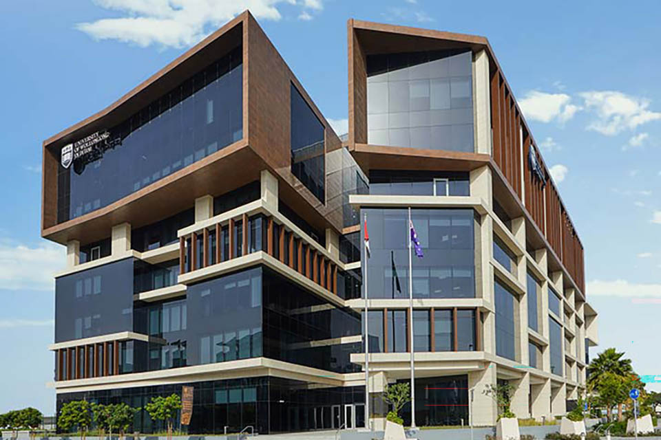 University of Wollongong building in Dubai