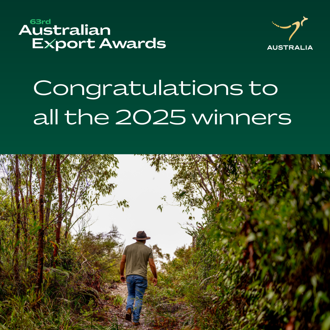 63rd Australian Export Awards - Winner Social Tiles 1080x1080 - 2